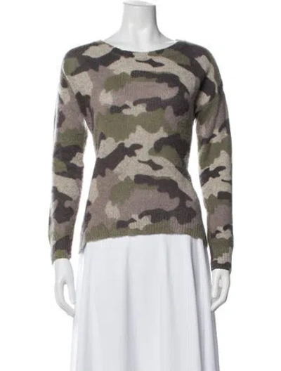 Pre-owned 360cashmere Merino Wool Printed Sweater In Multi