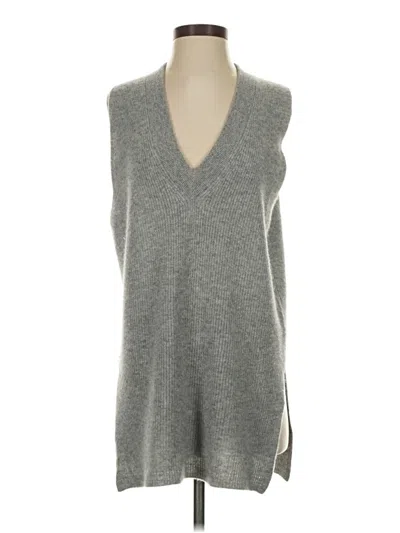 Pre-owned 360cashmere Sweater Vest In Gray