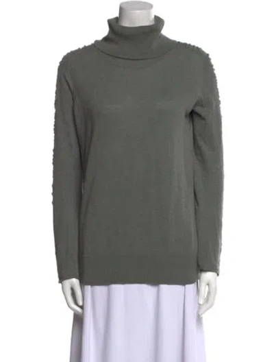 Pre-owned 360cashmere Turtleneck Sweater In Gray