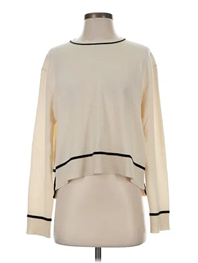 Pre-owned 360cashmere Turtleneck Sweater In Ivory