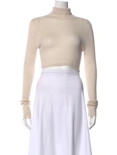 Pre-owned 360cashmere Turtleneck Sweater In Transparent