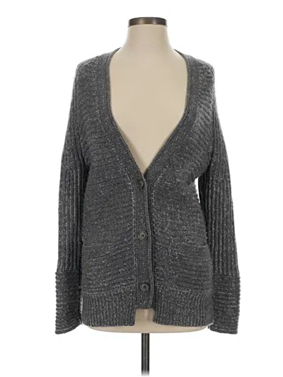 Pre-owned 360cashmere Wool Cardigan Sweater In Gray