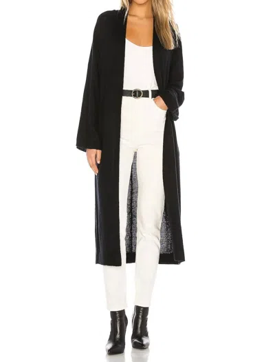 360cashmere X Rocky Barnes Jelena Maxi Cashmere Cardigan In Black