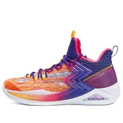 361 Degrees Aaron Gordon Qu!k Basketball Shoes 'orange Purple' In Multi