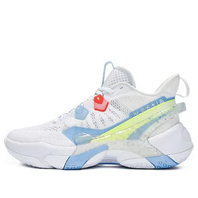361 Degrees Basketball Shoes 'white Blue'