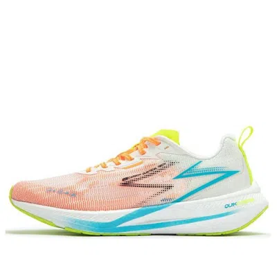 361 Degrees Biospeed Cqt 'white Neon Orange' In Multi