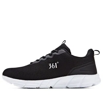 361 Degrees Casual Running Shoes 'black White'