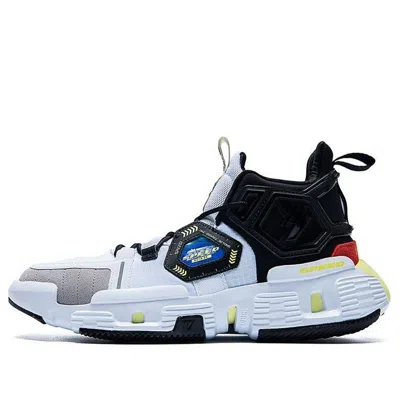 361 Degrees Cross Fire Basketball Shoes 'white Jade Assassin' In Black