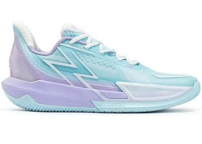 Pre-owned 361 Degrees Men's  Big3 4.0 Quick Mein Mein Ice Sneakers In Aqua/purple
