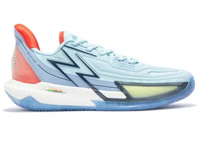 Pre-owned 361 Degrees Men's  Big3 4.0 Quick Pro Spongebob Squarepants Crab Boss Sneakers In Light Blue/orange
