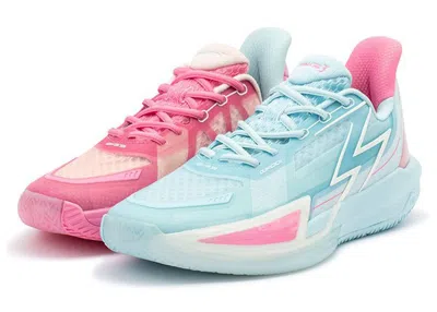 Pre-owned 361 Degrees Men's  Big3 4.0 Quick Reverse Sneakers In Blue/pink