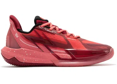 Pre-owned 361 Degrees Men's  Big3 4.0 Quick The Speed Three Crothers Comet Sneakers In Red Velocity