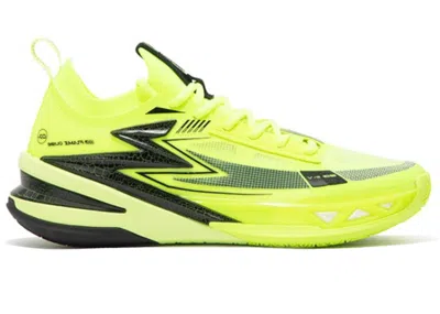 Pre-owned 361 Degrees Men's  Big3 5.0 Pro Ignite On Impact Sneakers In Neon Green/black