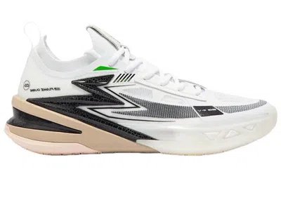 Pre-owned 361 Degrees Men's  Big3 5.0 Pro Panda Sneakers In White/black/green