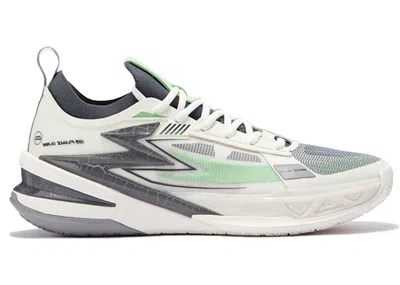 Pre-owned 361 Degrees Men's  Big3 5.0 Pro Sneakers In White/graphite/green