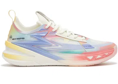 Pre-owned 361 Degrees Men's  Big3 5.0 Pro Wind Rises Sneakers In Off White/blue