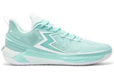 Pre-owned 361 Degrees Men's  Big3 5.0 Quick Mojito Sneakers In Mint Green/white