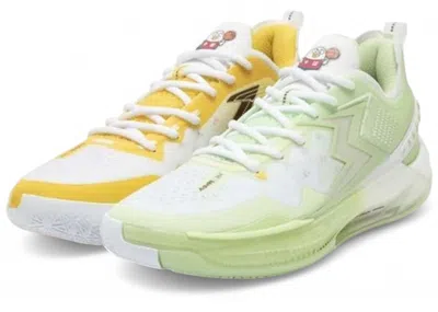 Pre-owned 361 Degrees Men's  Big3 5.0 Quick Pro Duckyo Sneakers In Green/yellow