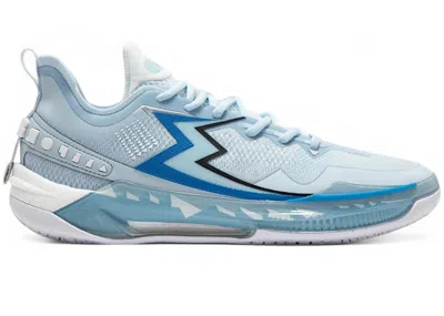Pre-owned 361 Degrees Men's  Big3 5.0 Quick Pro Snow Mountain Sneakers In Ice Blue/grey/white