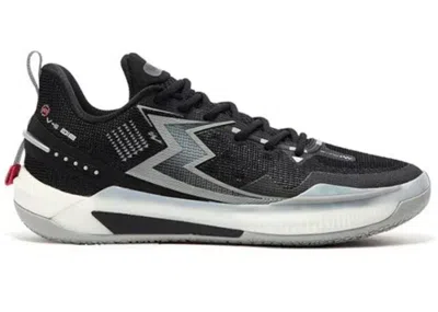 Pre-owned 361 Degrees Men's  Big3 5.0 Quick Yin Yang Sneakers In Black/grey/white
