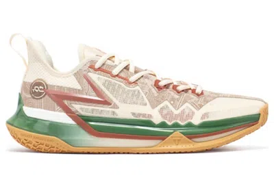 Pre-owned 361 Degrees Men's  Big3 Future Essence Sneakers In Beige/brown/green In Multi