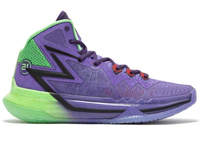 Pre-owned 361 Degrees Men's  Big3 Future Pe Joker Sneakers In Purple/green