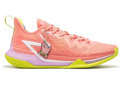 Pre-owned 361 Degrees Men's  Big3 Future Spongebob Squarepants Patrick Star Sneakers In Pink/purple/green