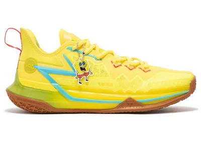 Pre-owned 361 Degrees Men's  Big3 Future Spongebob Squarepants Sneakers In Yellow/blue/gum