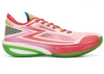 Pre-owned 361 Degrees Men's  Biospeed Bb Peppa Pig Sneakers In Pink/green/yellow In Multi