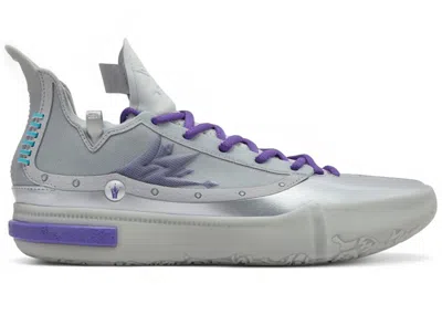 Pre-owned 361 Degrees Men's  Joker 1 Gt Peppa Pig Space Sneakers In Grey/silver/purple