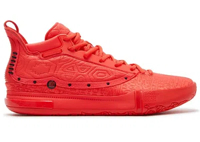 Pre-owned 361 Degrees Men's  Joker 1 Sneakers In Triple Red