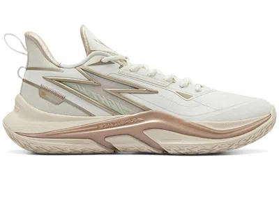 Pre-owned 361 Degrees Men's  Light Up Prm Champion Sneakers In White/champagne In Multi