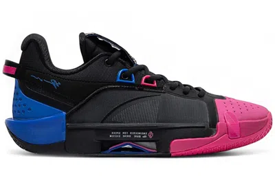 Pre-owned 361 Degrees Men's  Spencer Dinwiddie Dvd 3 Galaxy Sneakers In Black/blue/pink In Multi