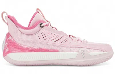 Pre-owned 361 Degrees Men's  Zen 7 Ink Whisper Sneakers In Pink/white In Multi