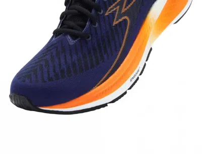 361 Degrees Men's Kairos 3 Running Shoes In Estate Blue/orange Peel In Multi