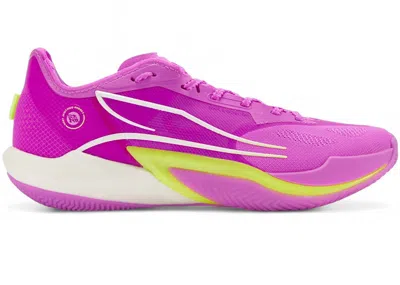 Pre-owned 361 Degrees Menace 2 Pro Whisper Sneakers In Pink/white/lime