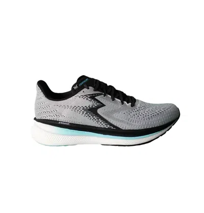 361 Degrees Women's Centauri Running Shoes In Oyster Mushroom/ Black In Gray