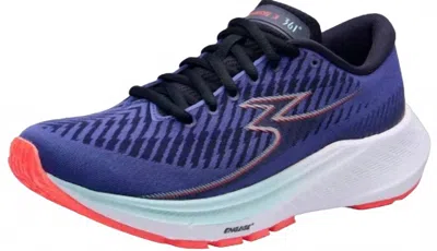 361 Degrees Women's Kairos 3 Running Shoes In Skipper Blue/neon Flare