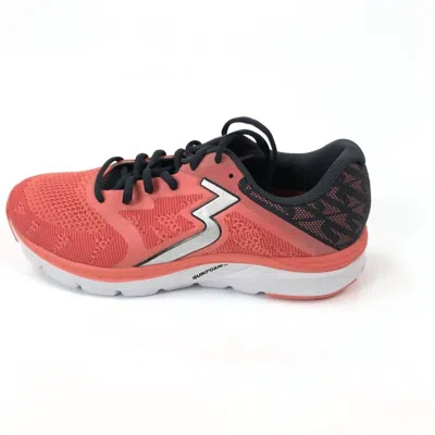 361 Degrees Women's Spinject Running Shoes In Cali Coral/ Ebony In Red