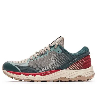 361 Degrees Yushan 2 'green Red' In Gray