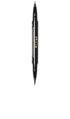 Stila Stay All Day Dual-ended Waterproof Liquid Eye Liner Intense Black 0.033 oz/ 1 ml In Intense Black