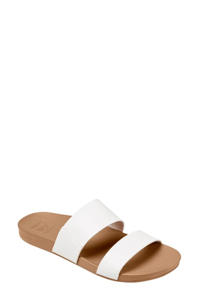 Reef Cushion Bounce Vista Slide Sandal In Cloud