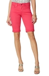 Nydj Briella Roll Cuff Shorts In Big Pink