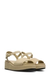 Camper Misia Platform Wedge Sandal In Medium Beige