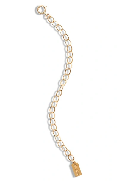 Set & Stones Extender Chain In Gold 4 In