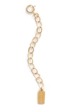 Set & Stones Extender Chain In Gold 2 In