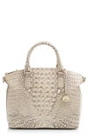 BRAHMIN DUXBURY CROC EMBOSSED LEATHER SATCHEL,K43151