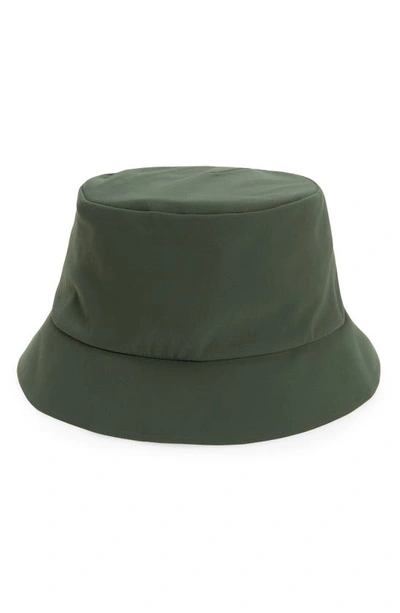Affix Stow Bucket Hat In Field Green
