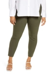 Vince Stitch Front Seam Leggings In Tea Leaf