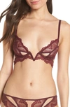 THISTLE & SPIRE KANE CUTOUT LACE UNDERWIRE BRA,471100